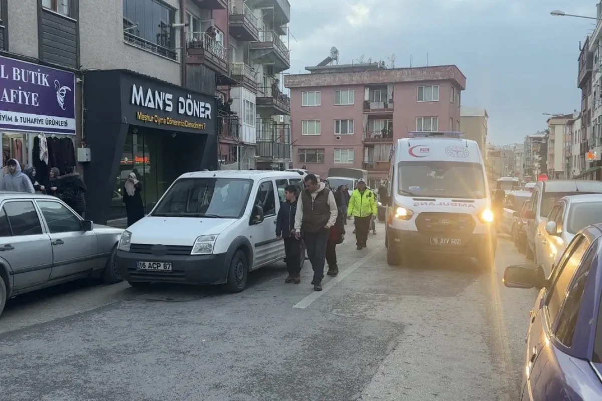 Bursa’da otomobilin çarptığı yaya yaralandı