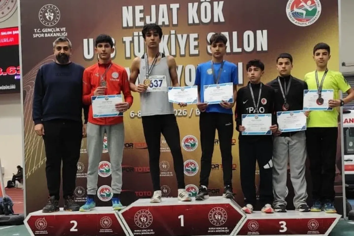 Kahtalı Atlet Mustafa Yavaş Türkiye şampiyonu oldu