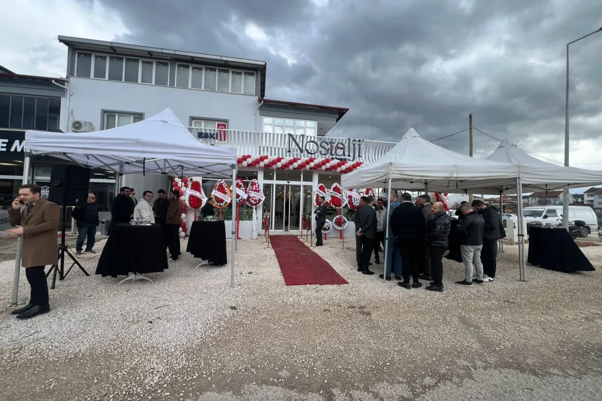 Nostalji Döner İnegöl'de törenle açıldı