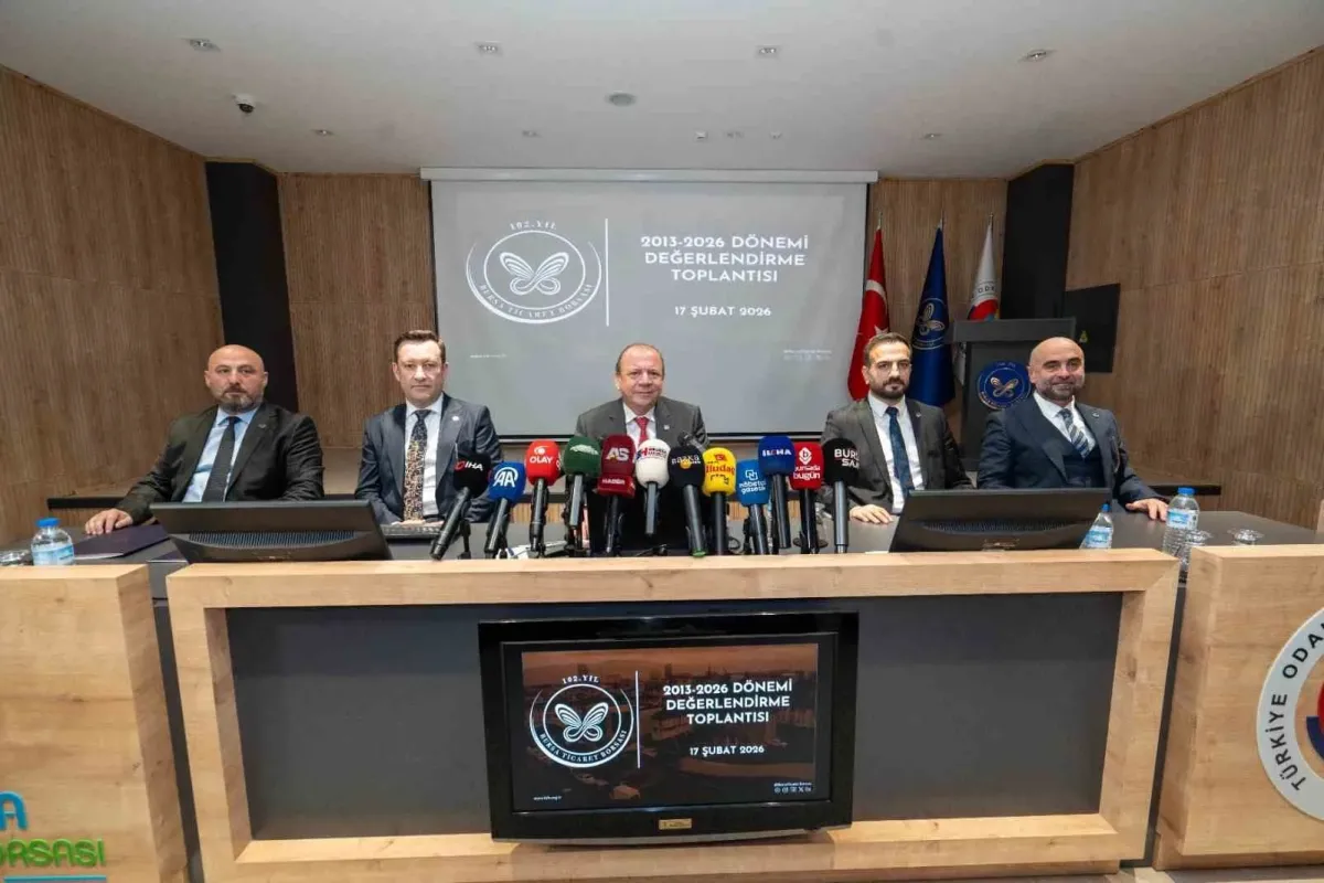 Bursa TB Başkanı Matlı, 13 yılını değerlendirdi