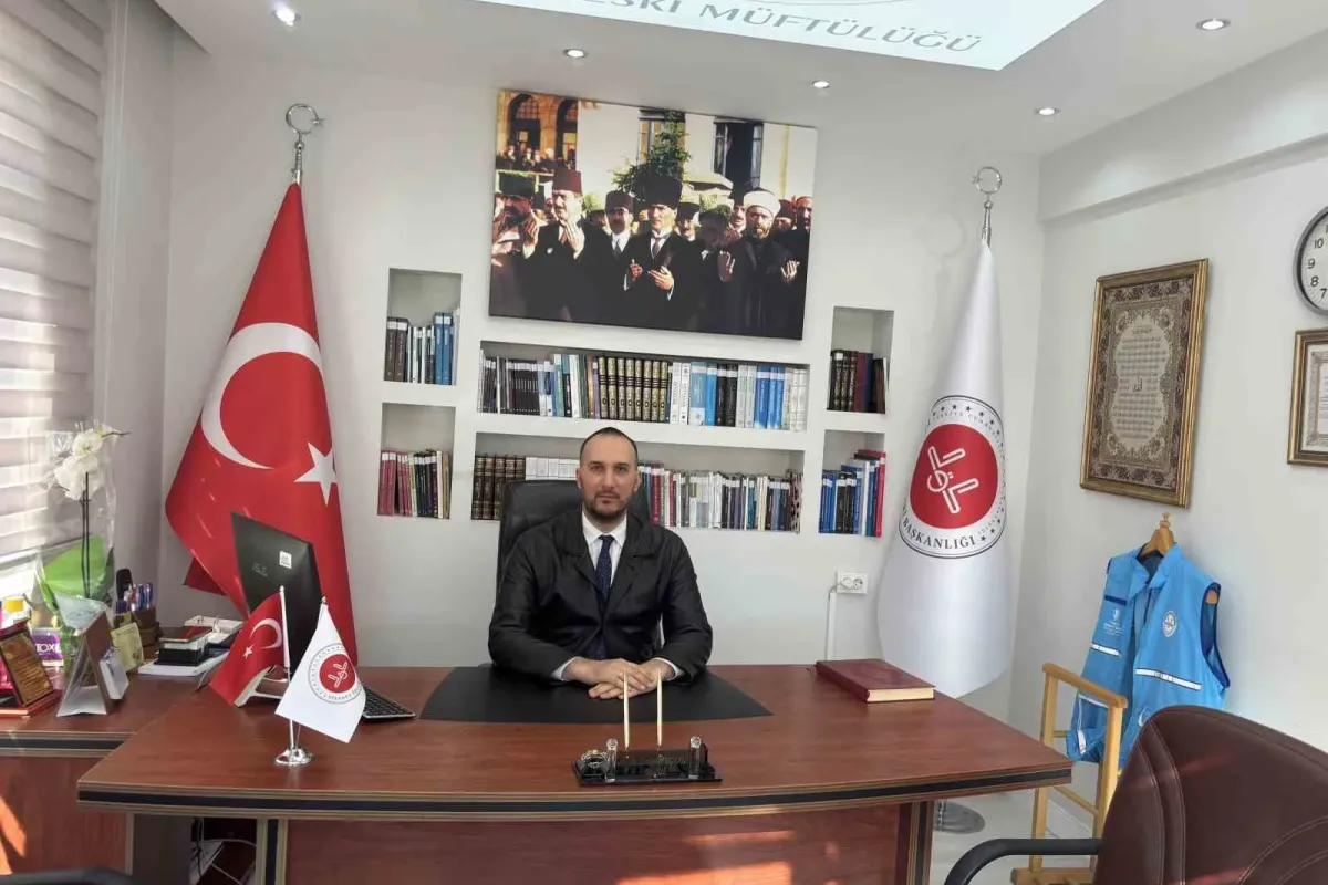 Babaeski’nin yeni müftüsü göreve başladı