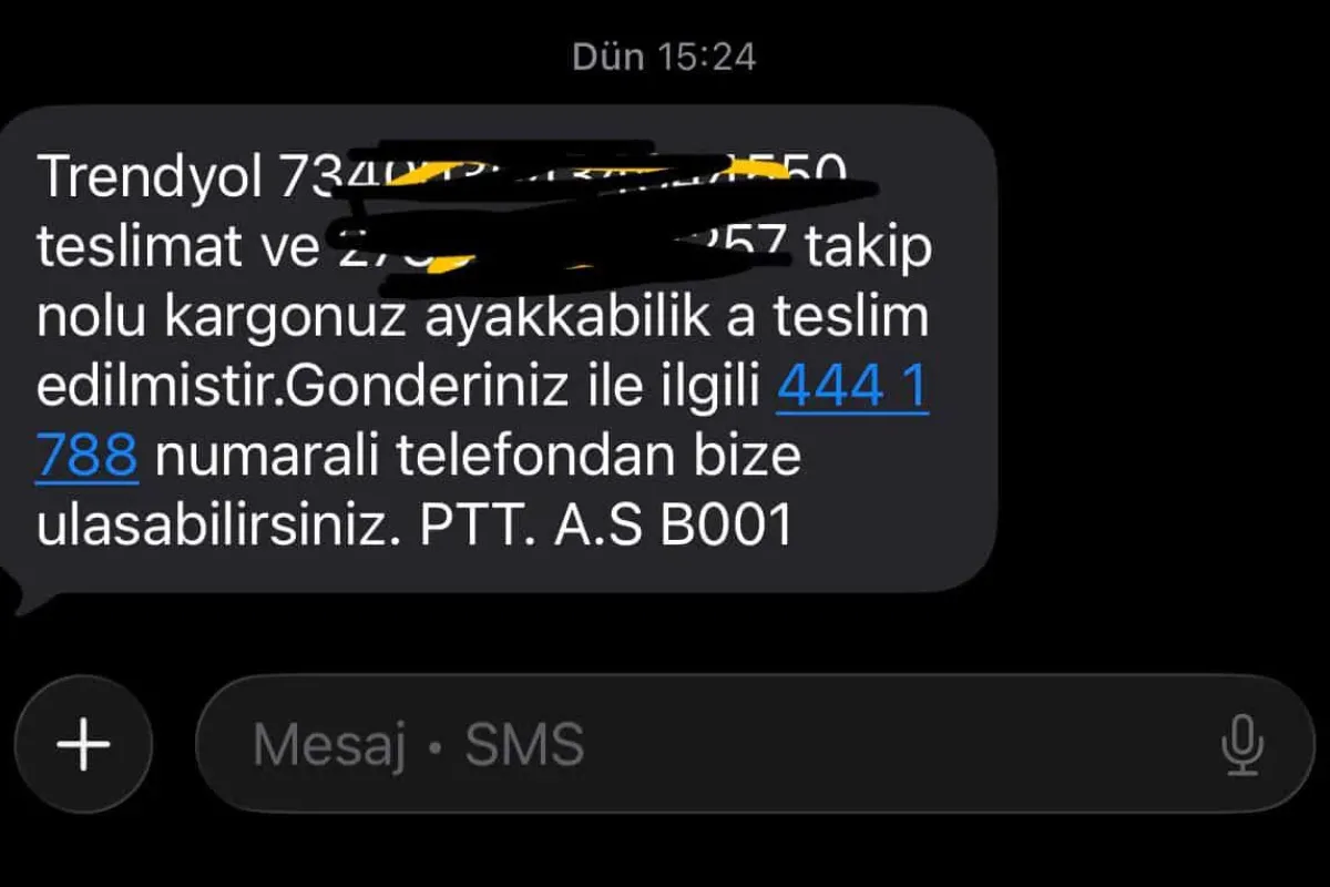İnegöl'de gelen kargo mesajına inanamayacaksınız!