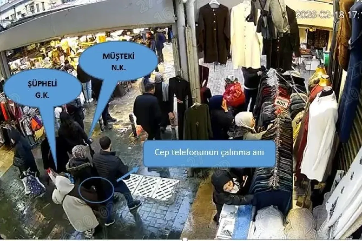 Bursa’da yankesicinin el çabukluğu izleyenleri şoke etti