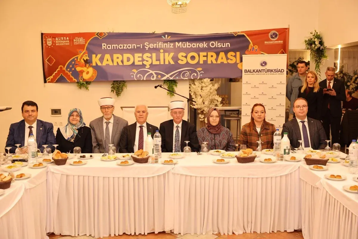 Bursa Büyükşehir’den Batı Trakya’da Birlik Sofrası