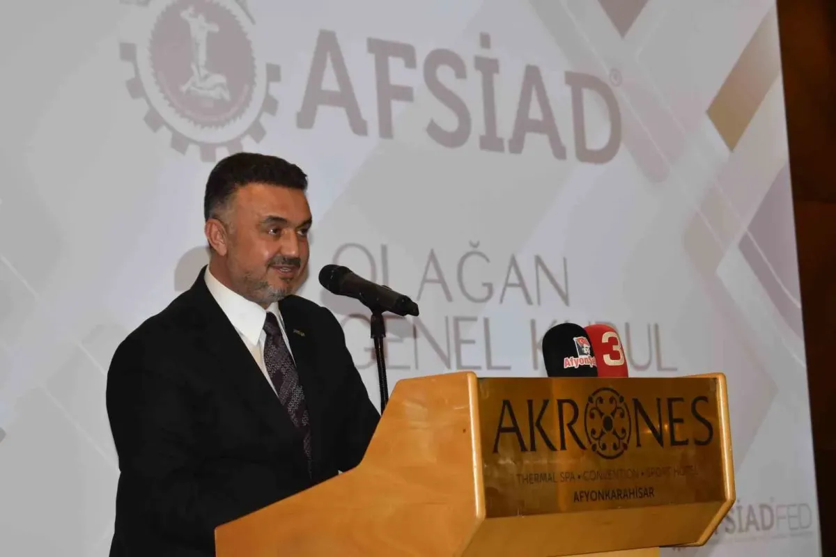 Başkan Sayın’dan Afyonkarahisar için yeni Organize Sanayi Bölgesi müjdesi