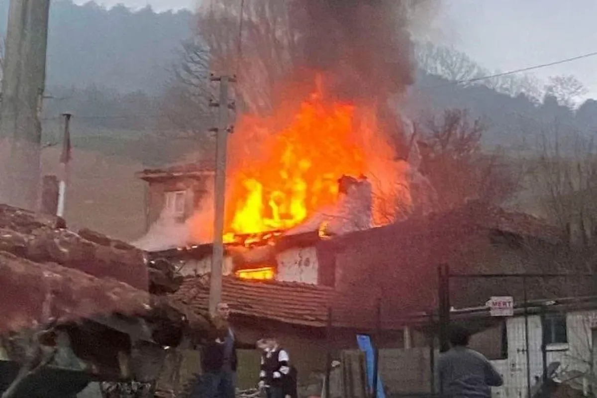 Korkunç yangında karı-koca hayatını kaybetti