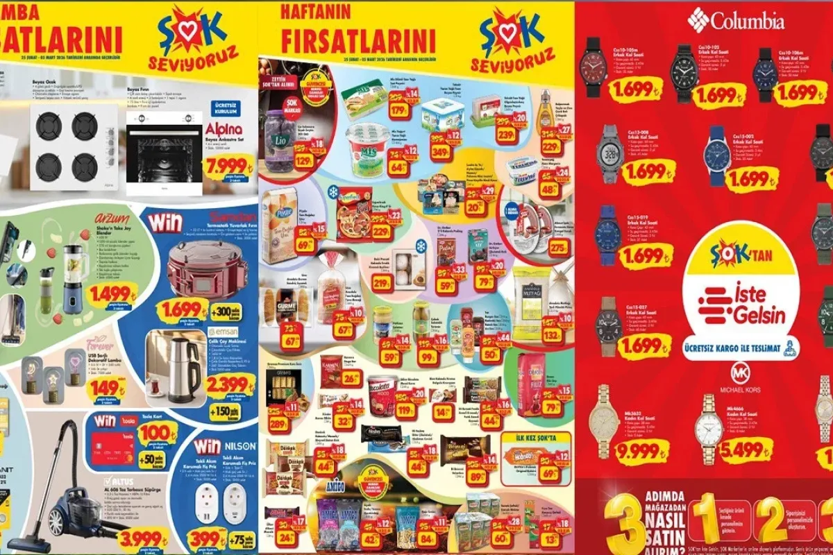 ŞOK 4 Mart 2026 aktüel ürünler kataloğu ve fiyatları