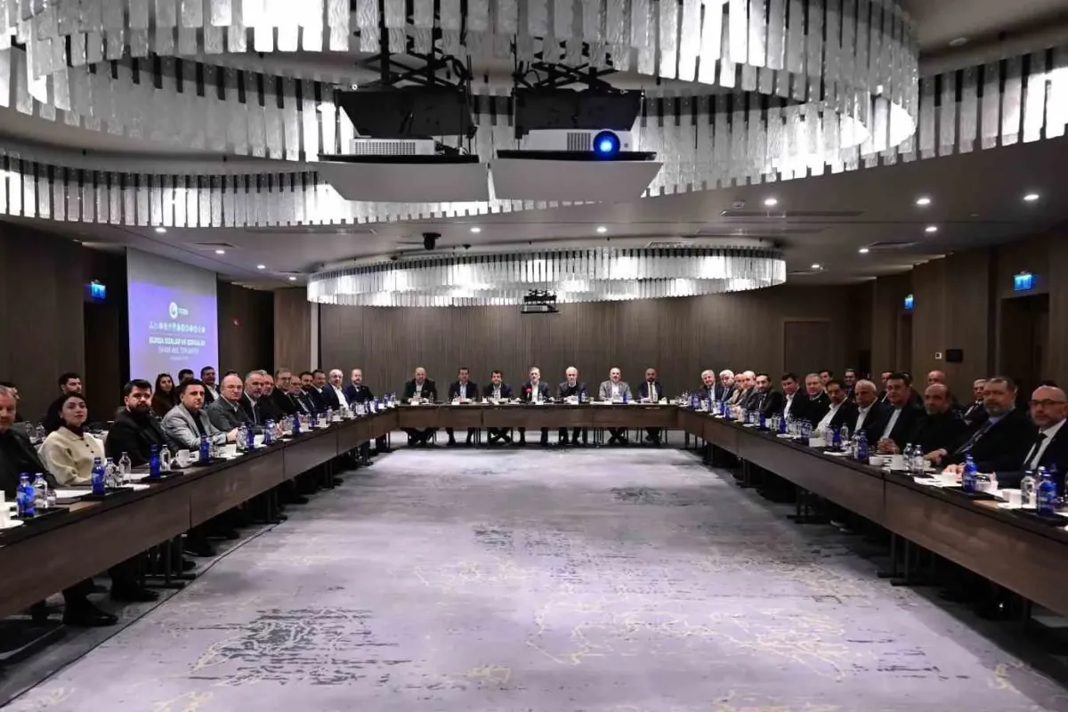 Bursa iş dünyası ‘Ortak akıl toplantısında bir araya geldi