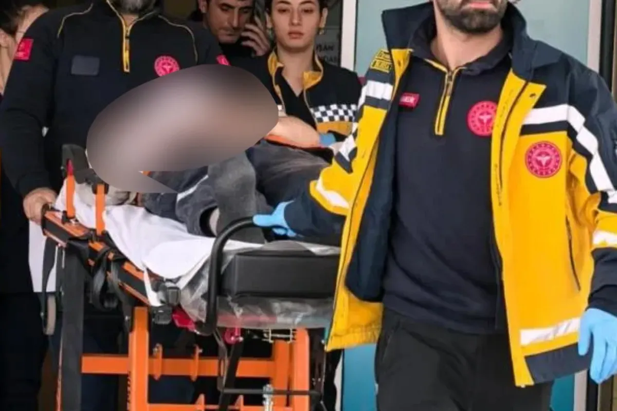 İnegöl'de korkunç kaza! Elini parçaladı