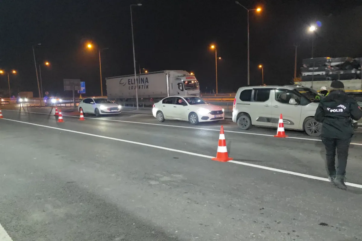 Ankara-Bursa yolunda trafik denetiminde 33 bin TL ceza