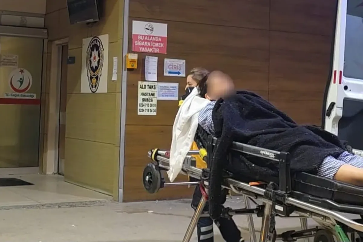 İnegöl'de sahur vakti iş kazası! İşçi hastanelik oldu