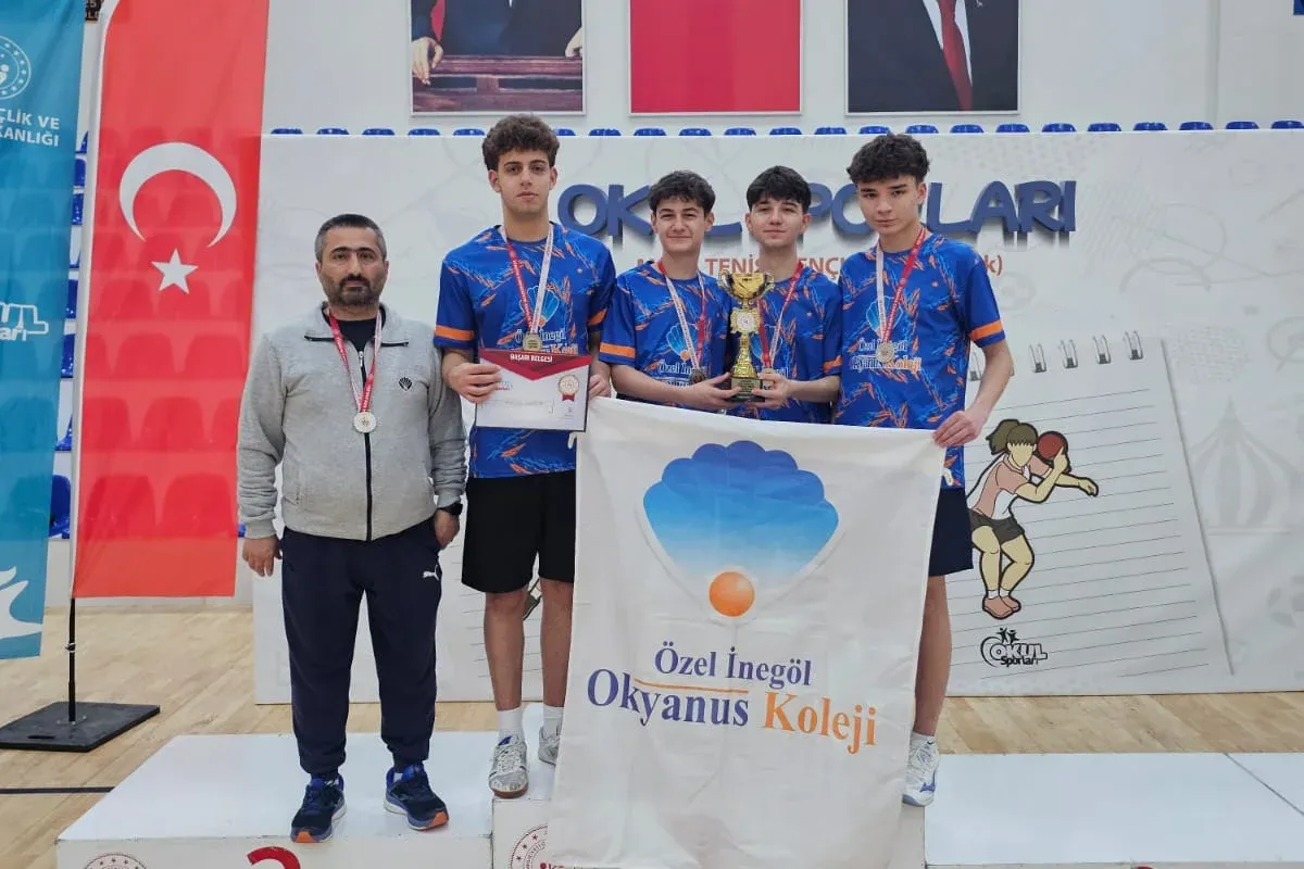Okyanus Koleji'nden İnegöl'ü gururlandıran ülke başarısı!