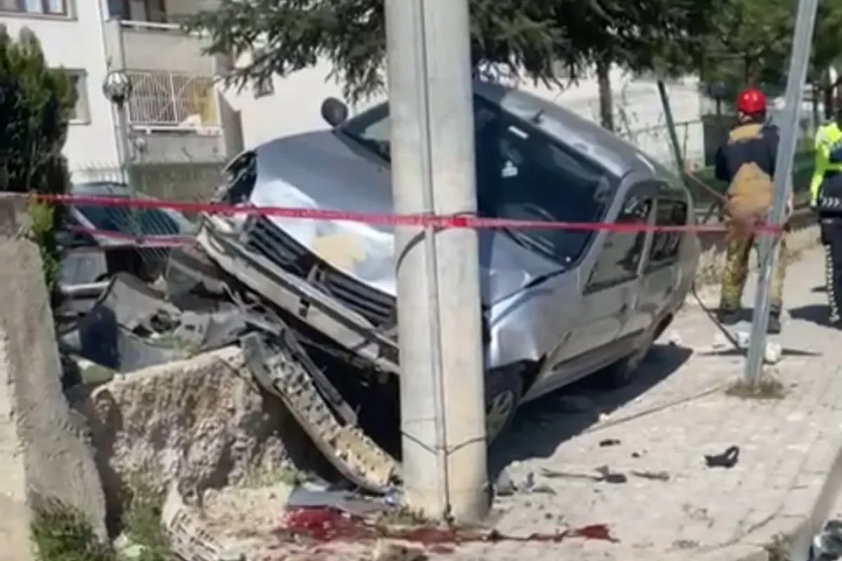 İnegöl'de can pazarı 1'i ağır 3 yaralı