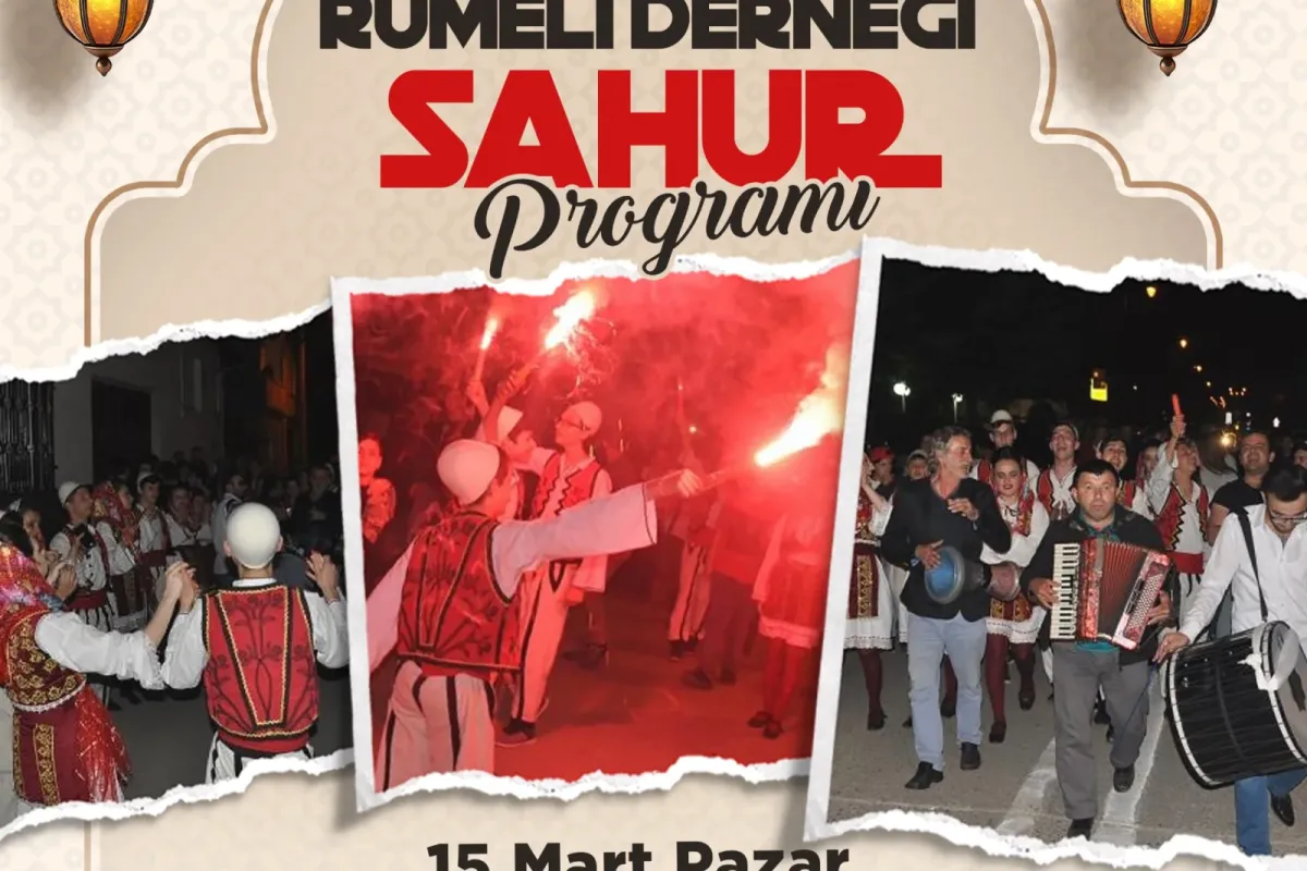 Rumeli Derneği’nden İnegöl’de sahur programı: İşte tarihi