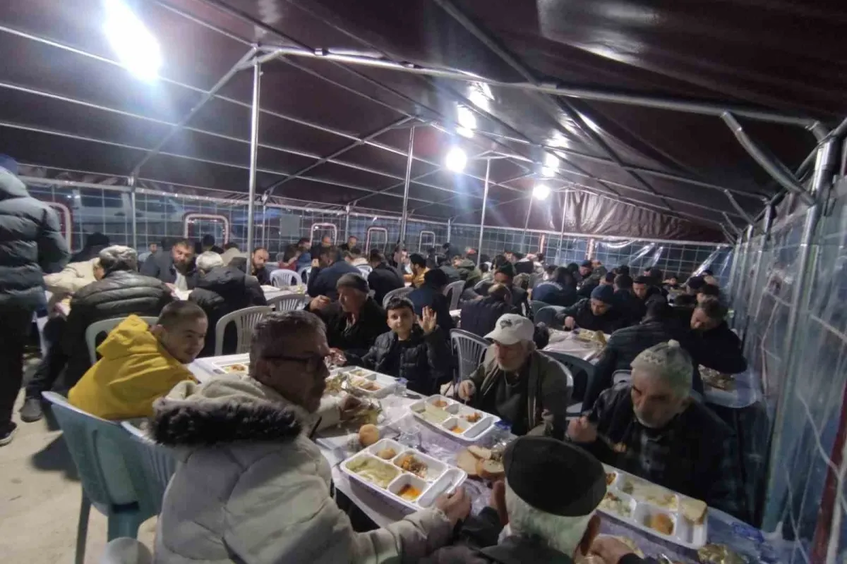 Bursa’nın dağ ilçesinde büyük ramazan dayanışması