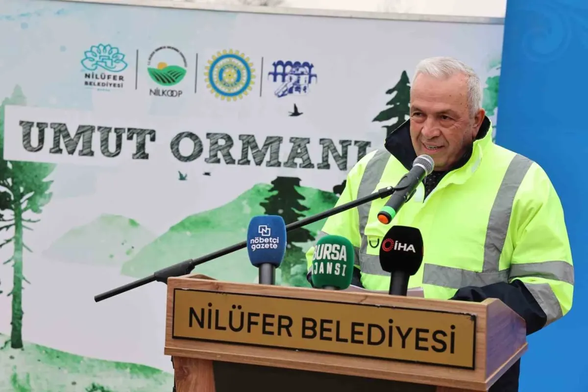 Unçukuru Mahallesi’nde atıl arazi Umut Ormanı’na dönüşüyor