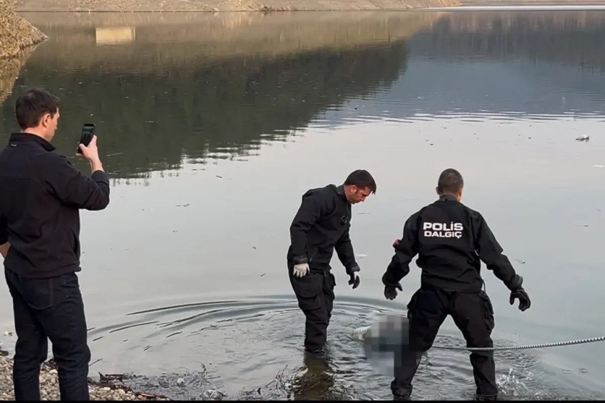 Barajda kimliği belirsiz erkek cesedi bulundu