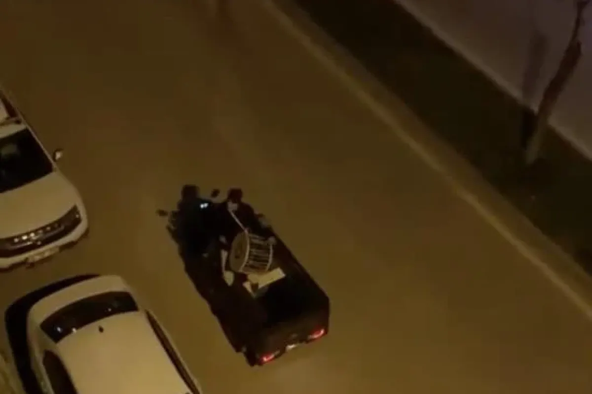 Sahur davulcularından sıra dışı yöntem