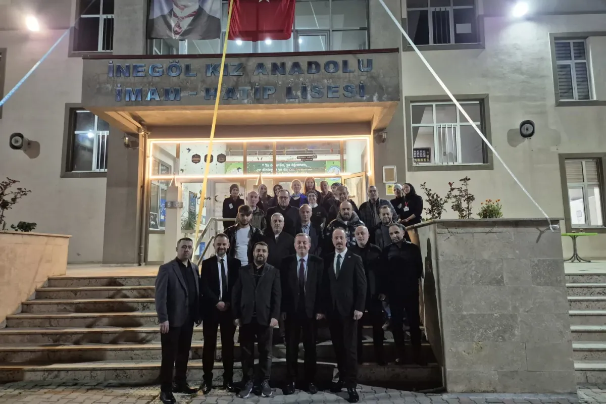 İnegöl'de kantinciler iftarda bir araya geldi