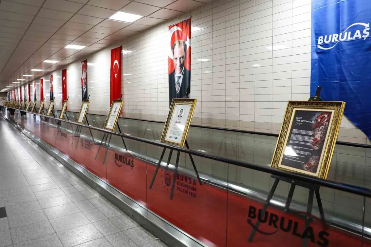 Şehit diplomatların hatırası Bursa’da yaşatılıyor