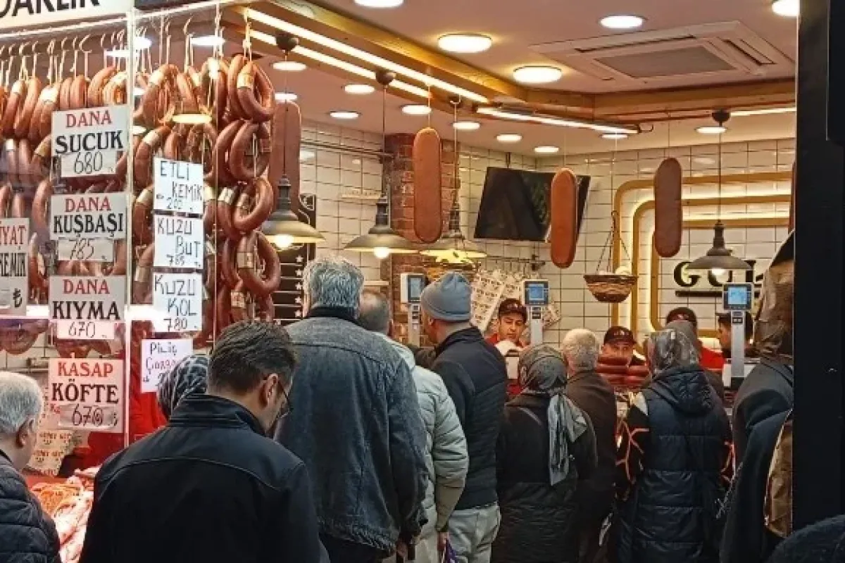 Bursa’da bayram öncesi kasaplarda yoğunluk
