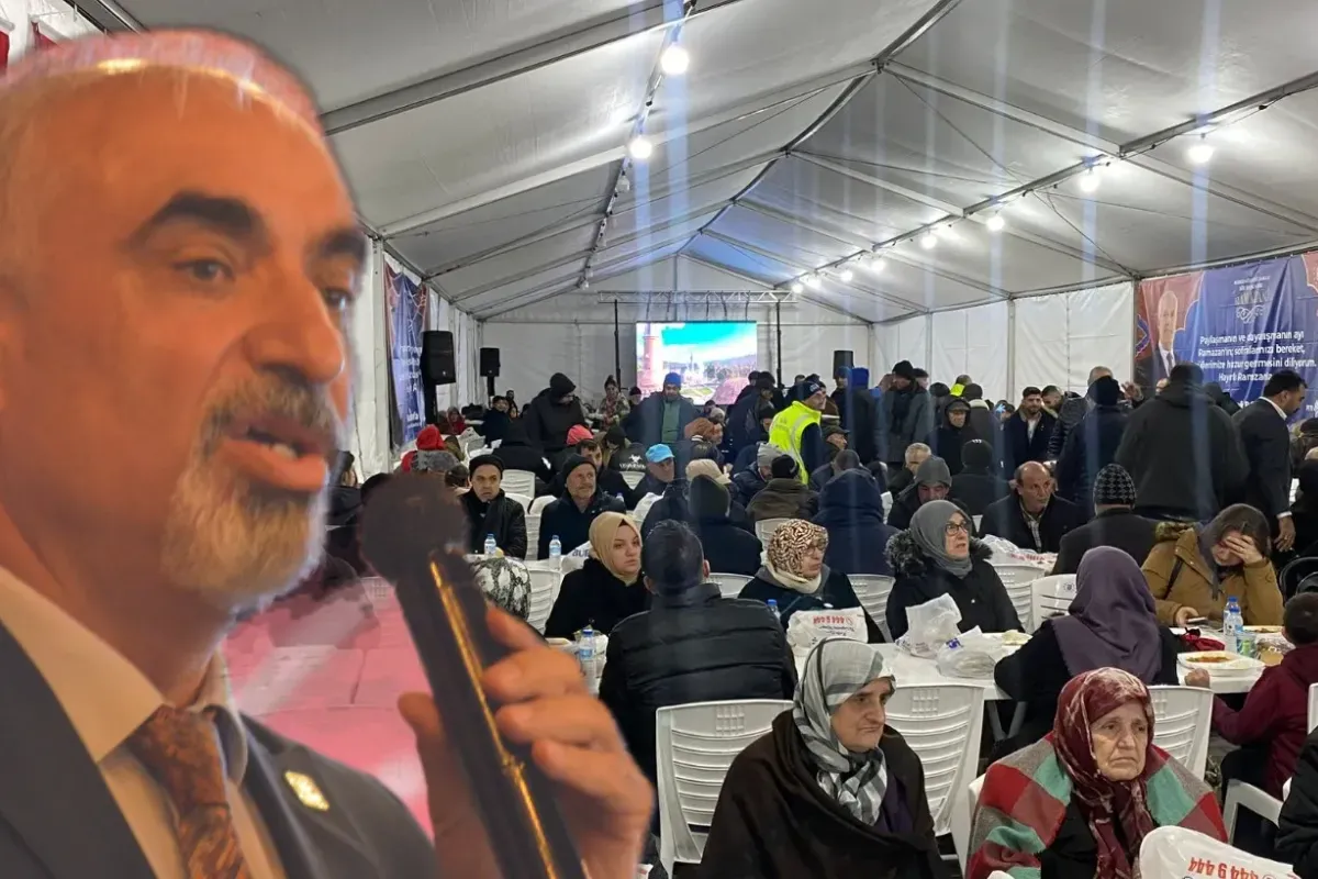 Bursa Büyükşehir’den İnegöl iftar çadırında 46 bin kişiye iftar
