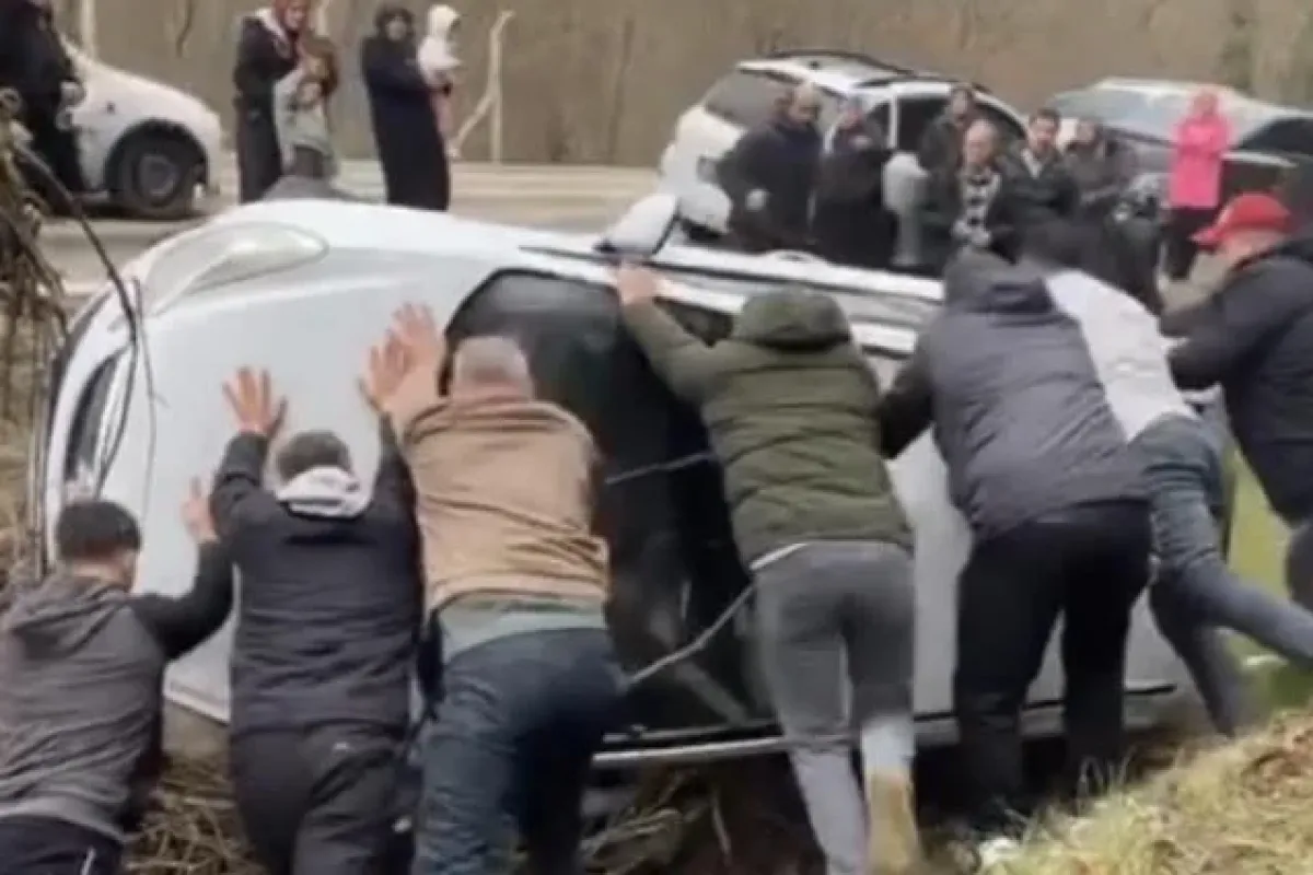 Bayram sabahı feci kaza!