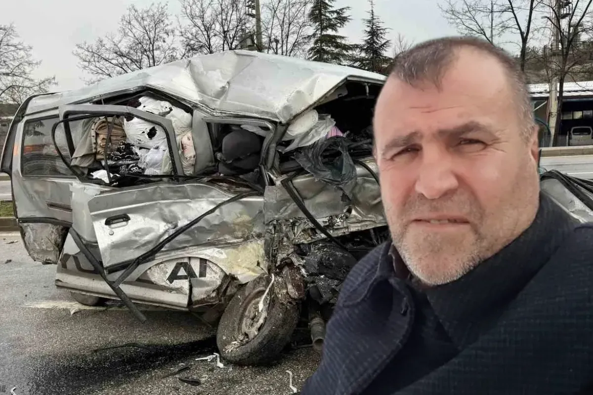 İnegöllü esnaf korkunç kazada hayatını kaybetti!