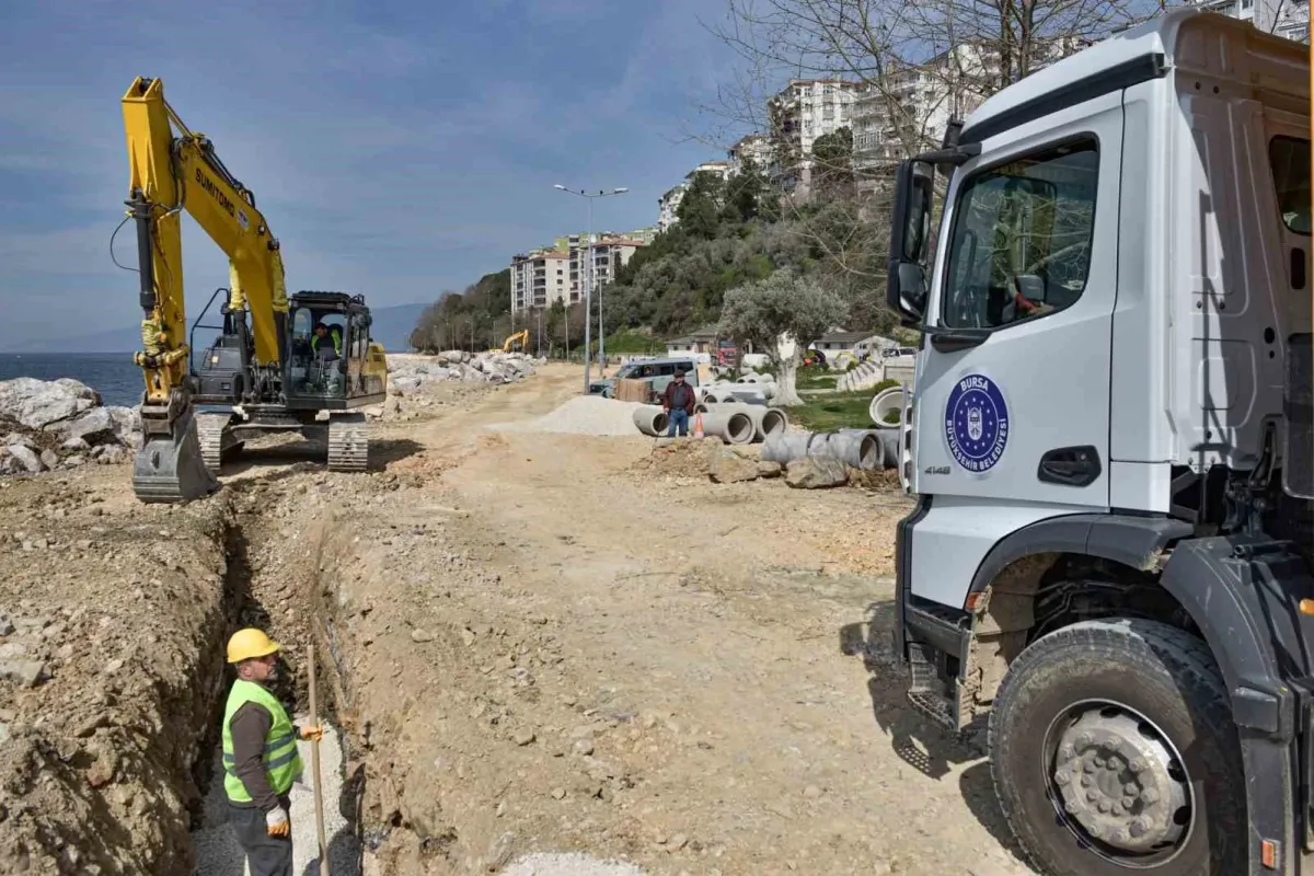 Gemlik’in altyapısı, büyükşehirle güçleniyor