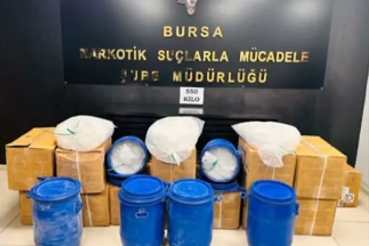 Dev uyuşturucu operasyonu!