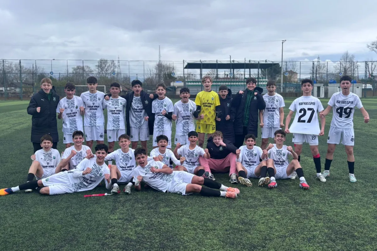Kafkasspor U14, Türkiye Şampiyonası’nda 3. tura yükseldi