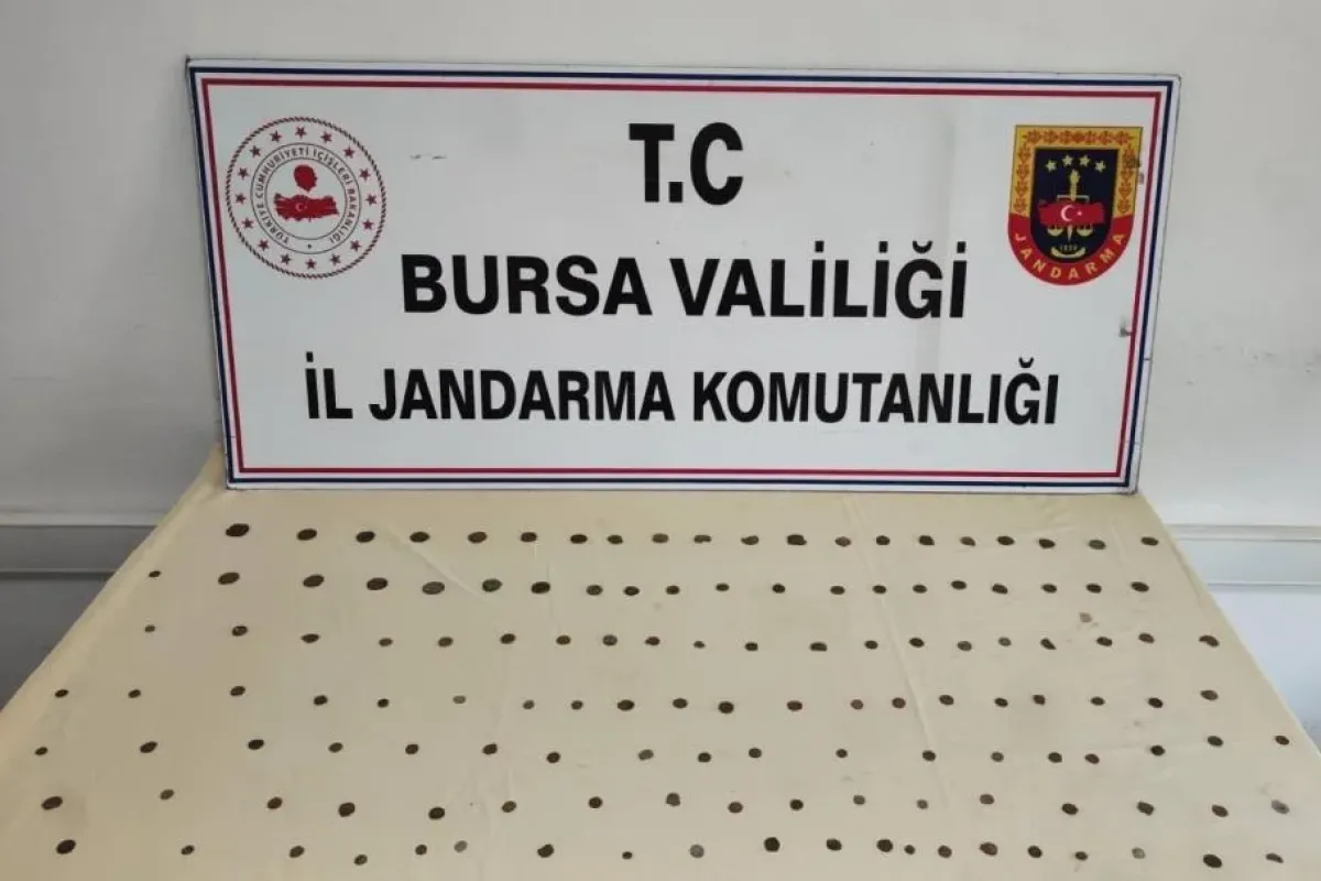 137 adet sikke ele geçirildi!