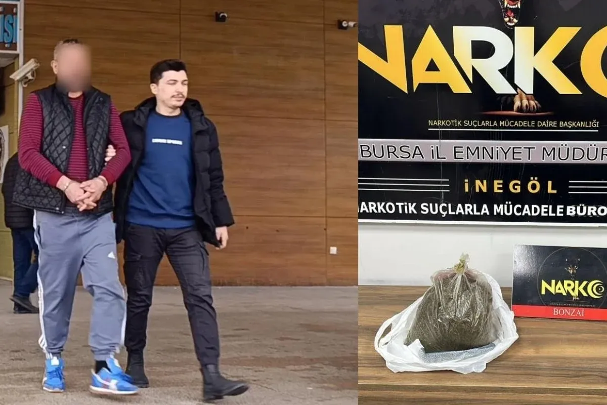 İnegöl'de gizli bölmede ele geçirildi!