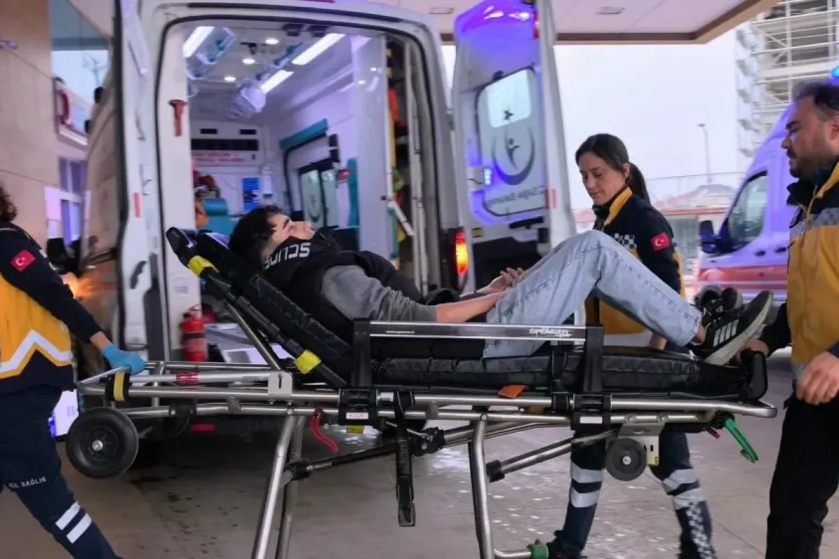 İnegöl'de dehşet dolu anlar; 2 yaralı