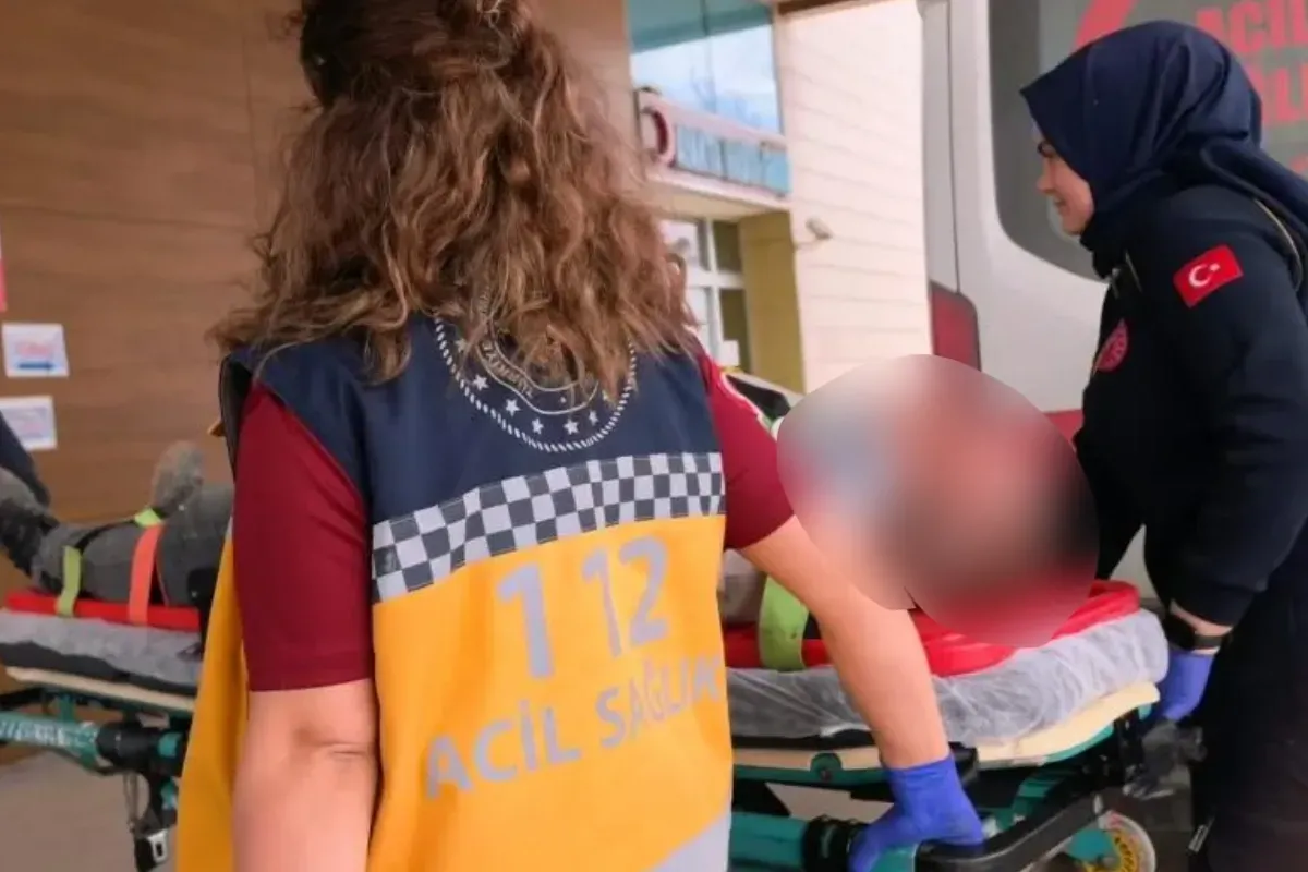 İnegöl’de çatı çöktü! Ekipler usta için seferber oldu