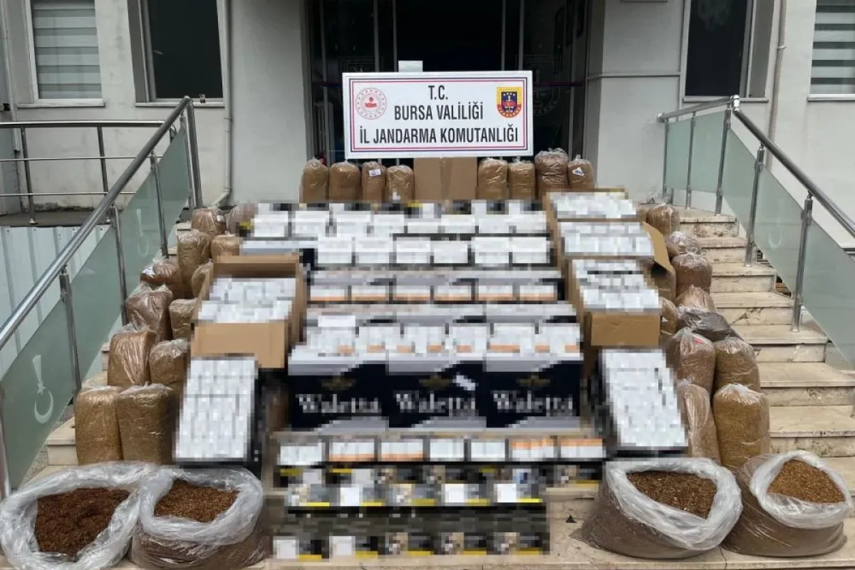 Kaçak sigara operasyonunda 2 kişi tutuklandı