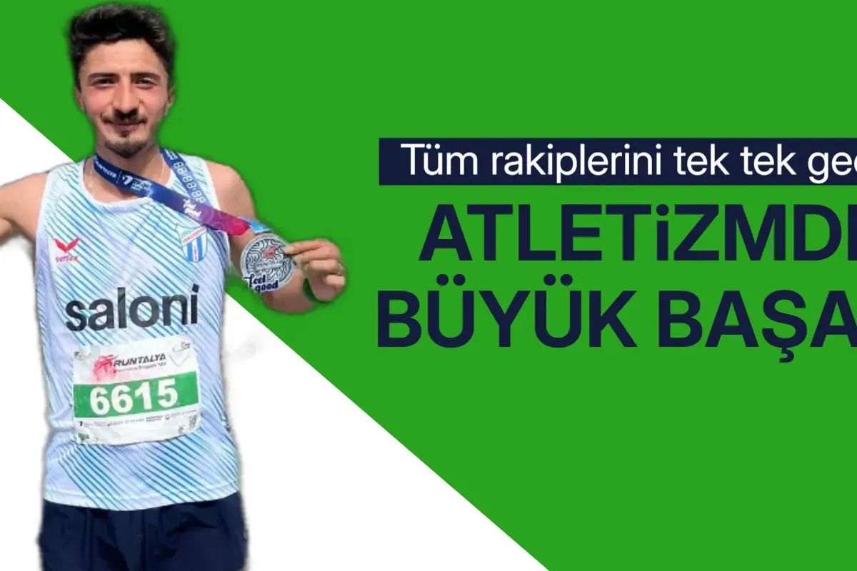 Yunus Emre Akkuş, Run Antalya 2026’da birinci oldu