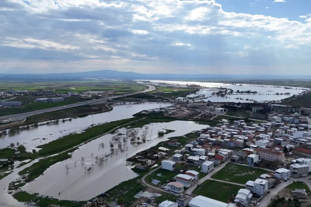 Karacabey Ovası sular altında kaldı