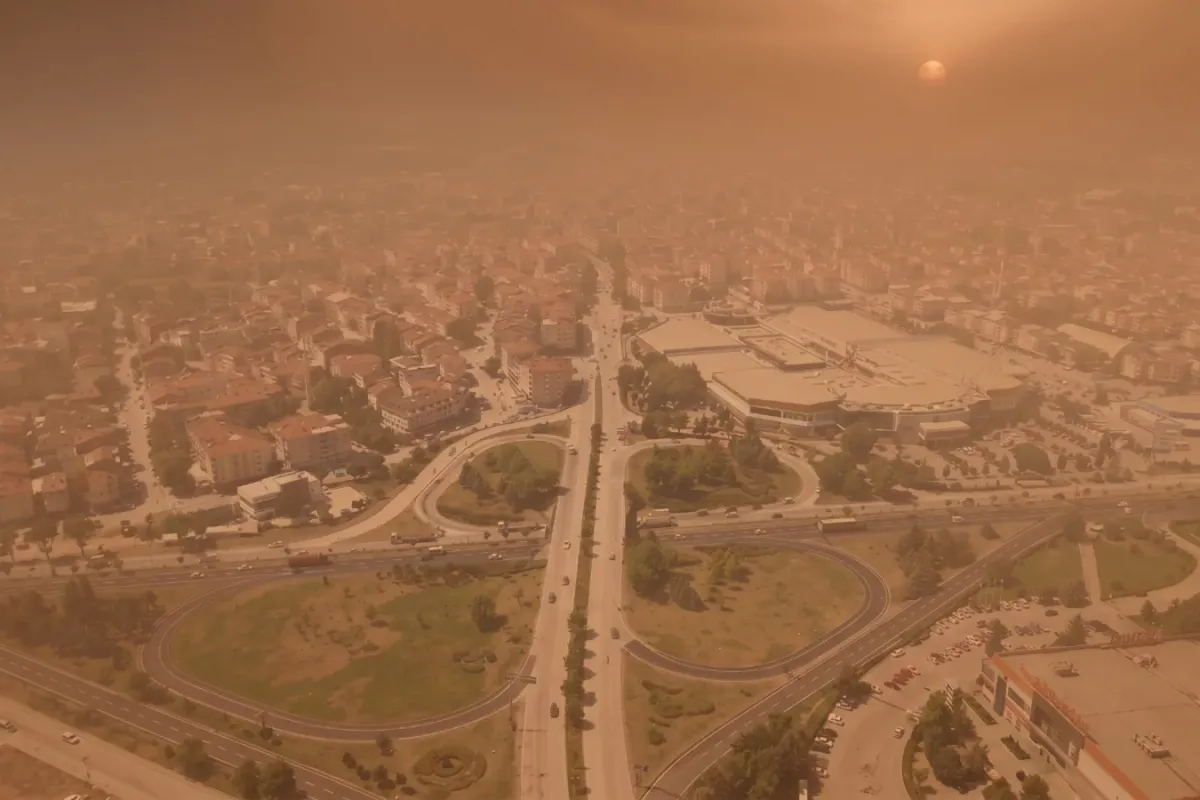 Cezayir kaynaklı çöl tozu Bursa'yı etkileyecek