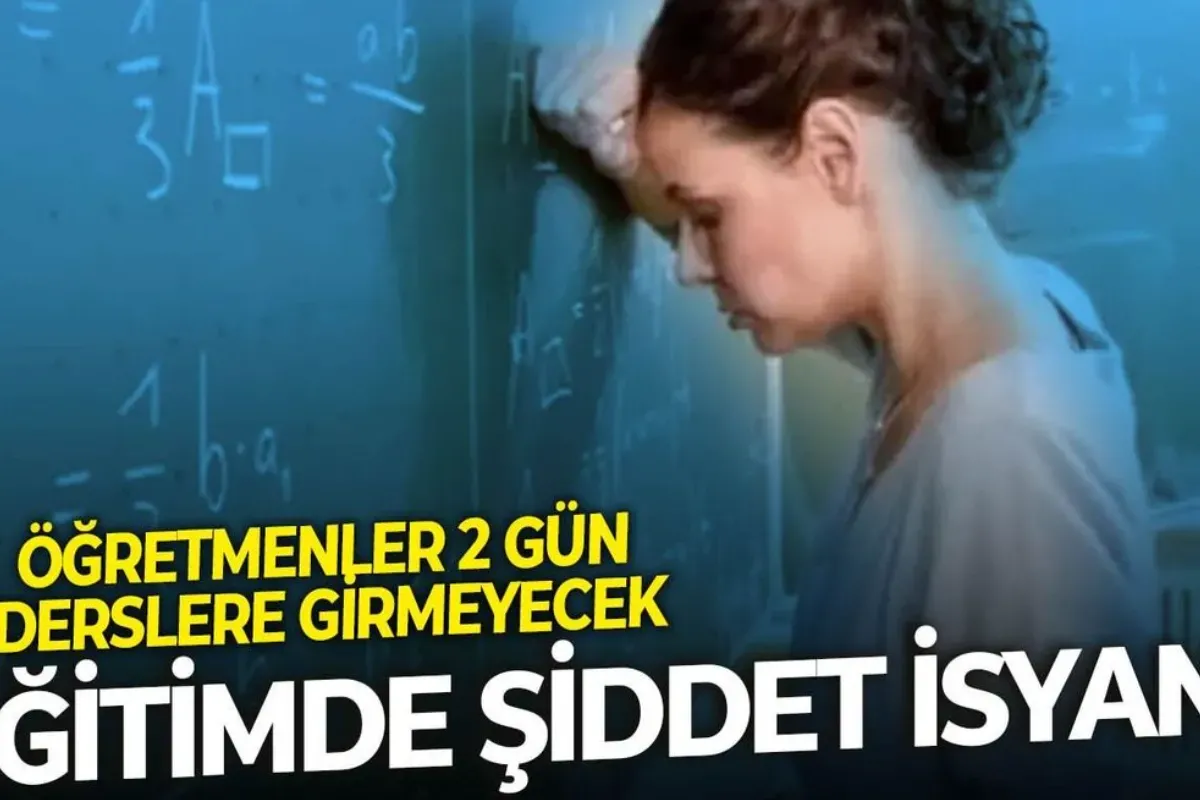 İnegöl'de öğretmenler 2 gün iş bırakacak