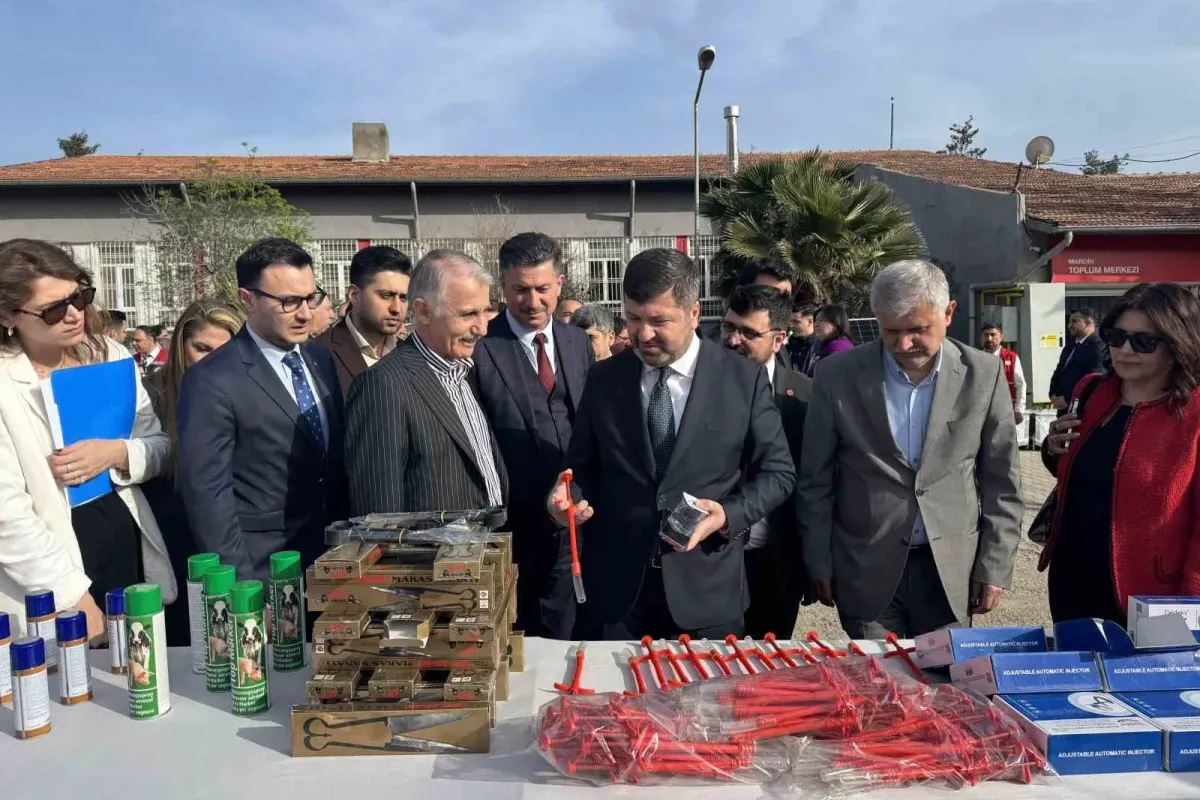 Mardin’de INSURE Projesi kapsamında 4 milyon liralık ekipman teslim töreni
