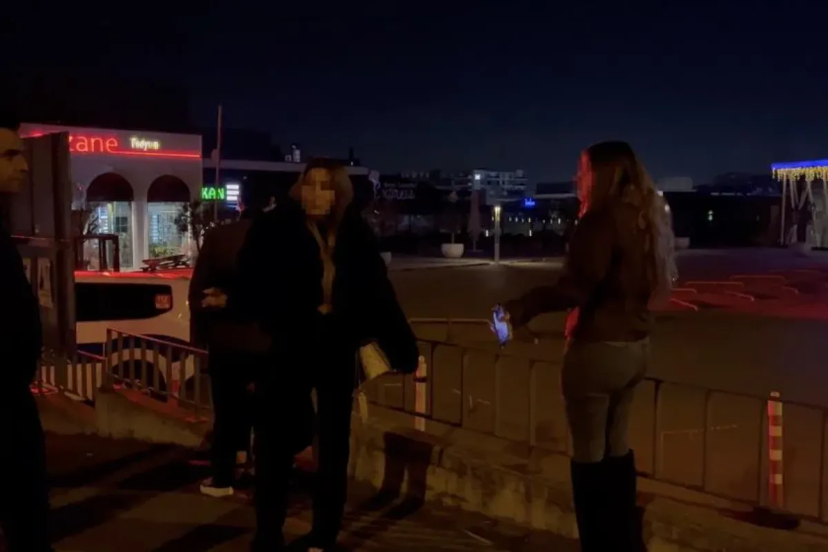 Alkollü kızlar ortalığı karıştırdı!