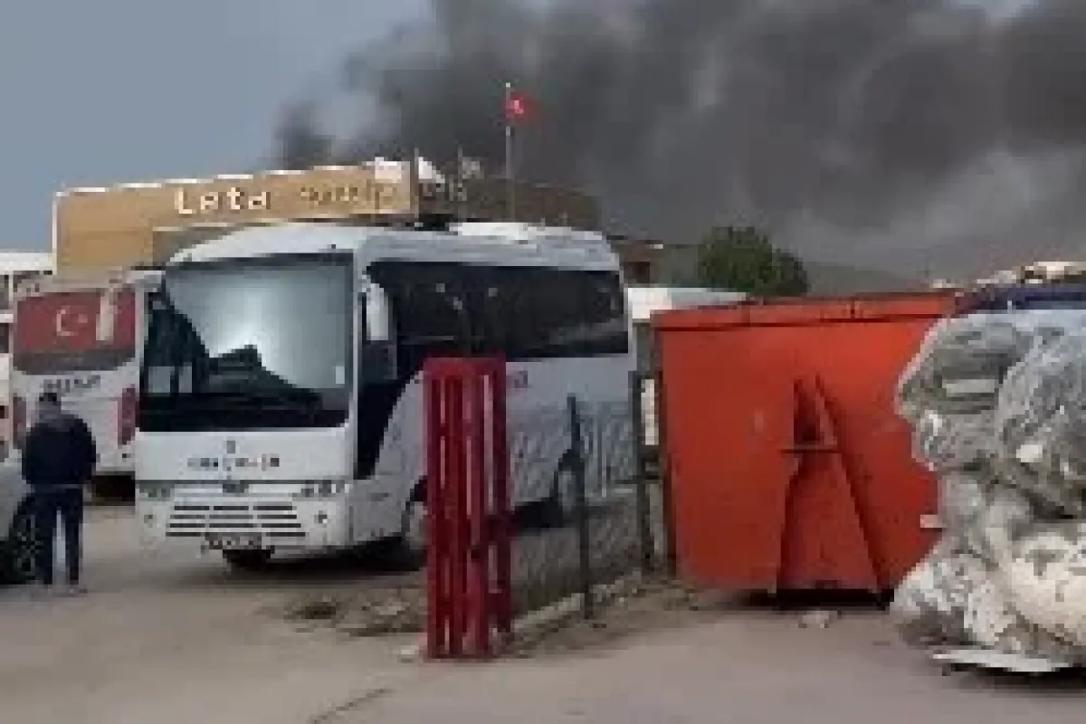 Leta Sandalye'de yangın