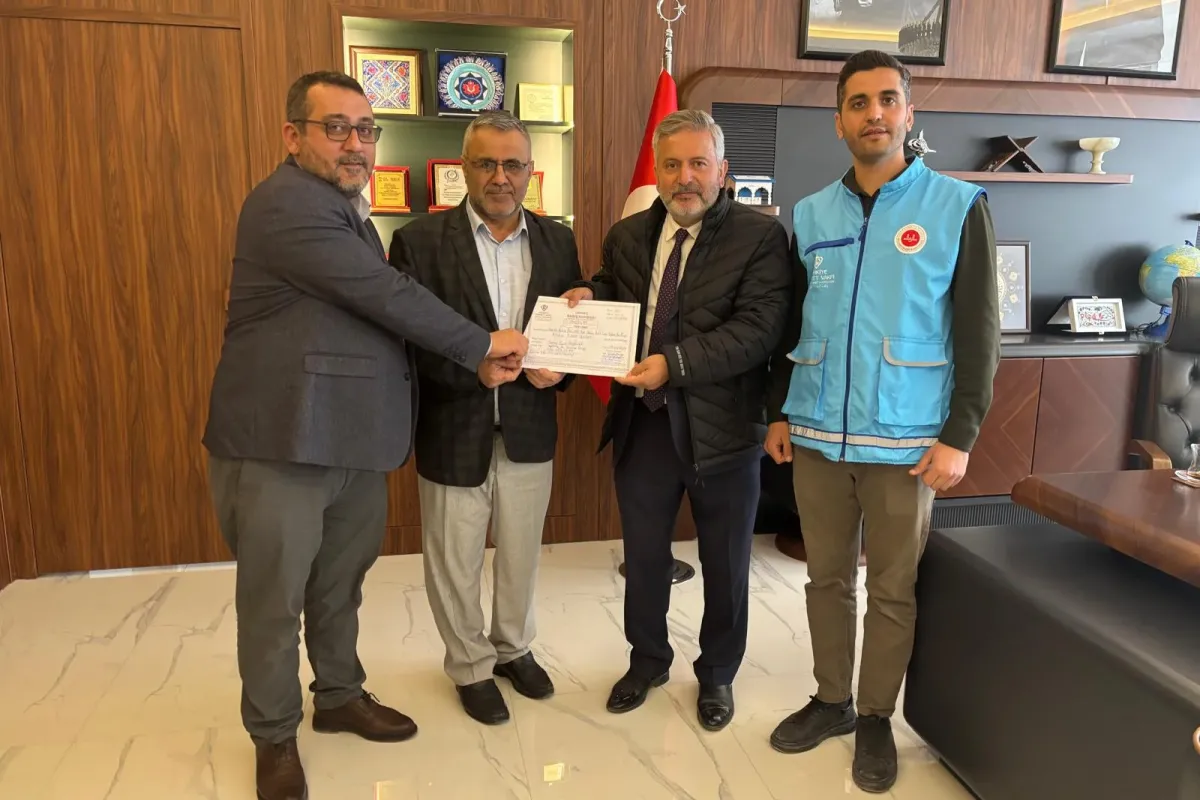 Gazze ve Sudan için İnegöl tek yürek oldu! Binlerce lira toplandı
