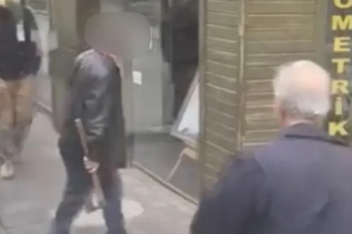 Trafikte baltalı dehşet!