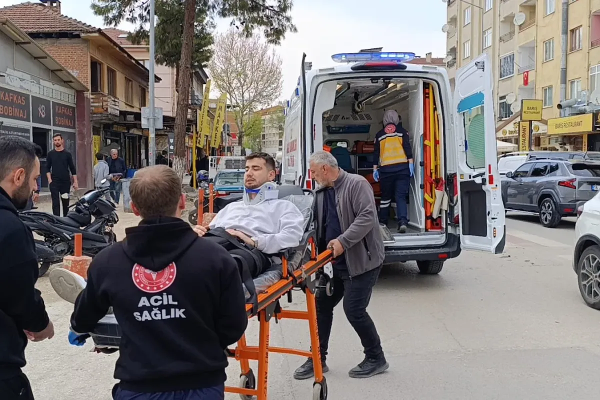 Bursa’da yola aniden çıkan araç kazaya yol açtı: 1 yaralı