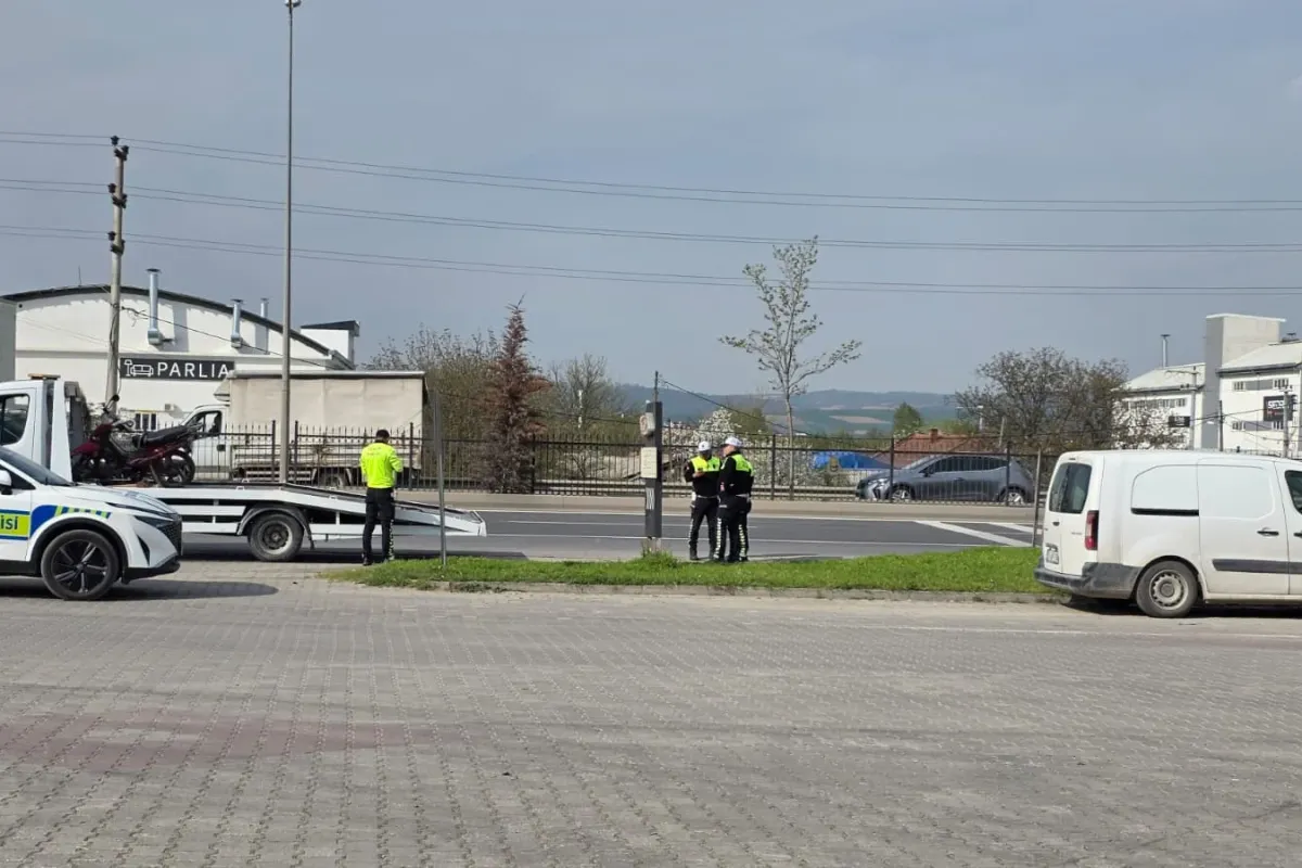 İnegöl'de metrelerce sürüklenen sürücü ağır yaralandı
