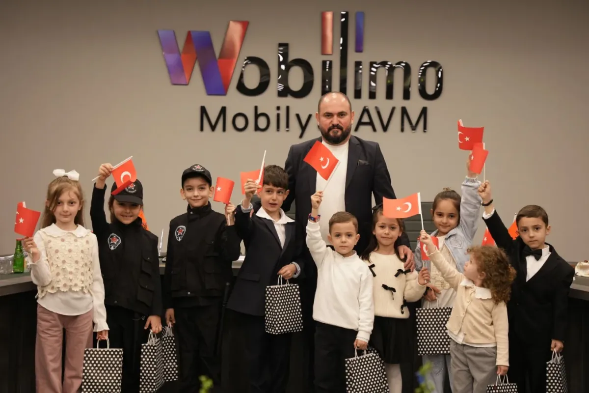 Wobilimo AVM yönetimi 23 Nisan'da çocuklara emanet