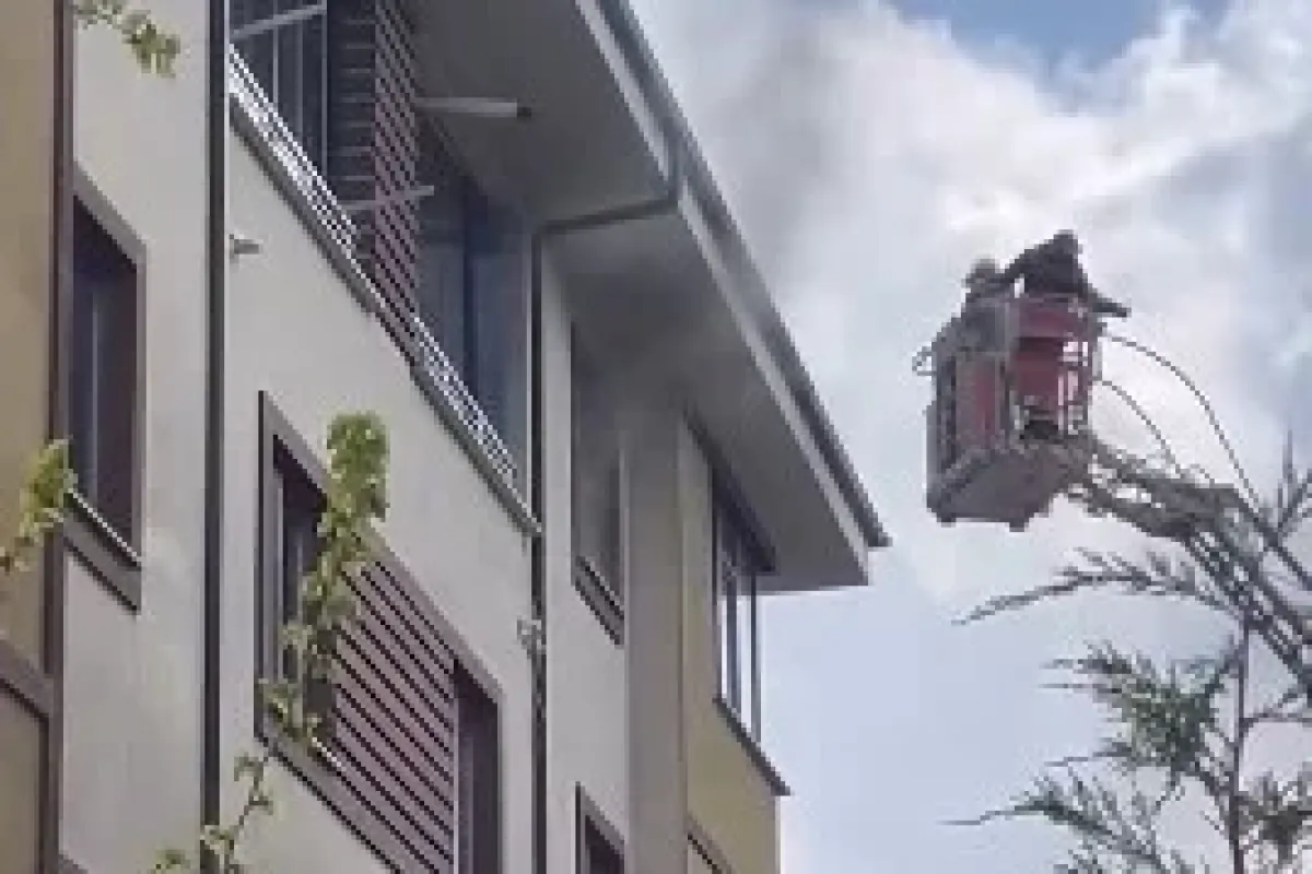 Alanyurt'ta korkutan yangın! 3 çocuk mahsur kaldı