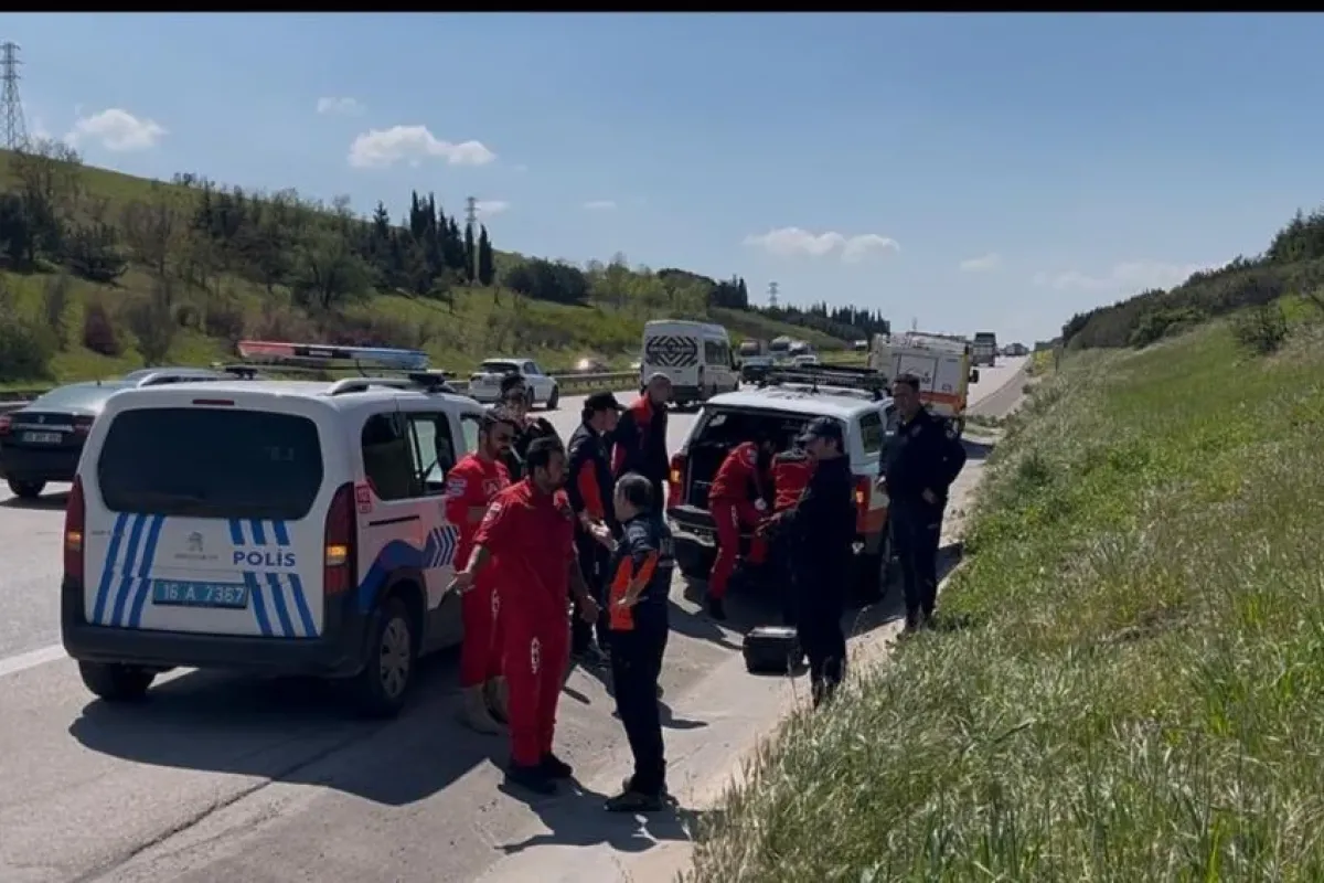 "Otoyolda çocuk bırakıldı" ihbarıyla ekipler seferber oldu